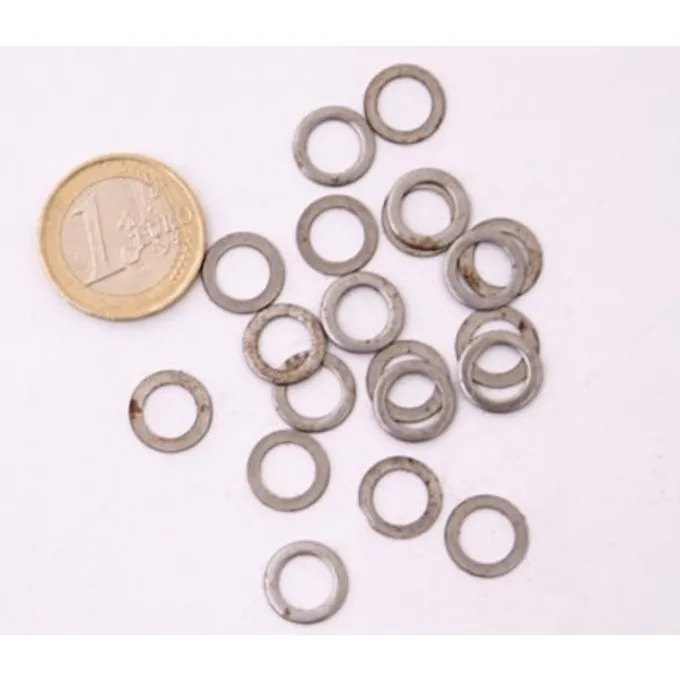 Ulfberth 1 Kg Flade Unnitteed Ringe, 8 Mm