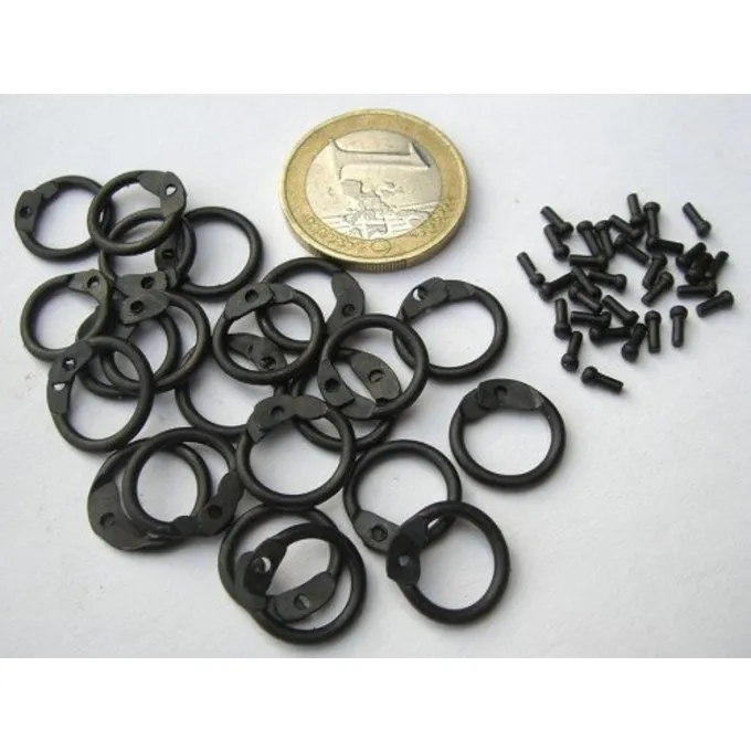 Ulfberth 1 Kg Runde Chainmail Ringe-Runde Nitter - Billede 2