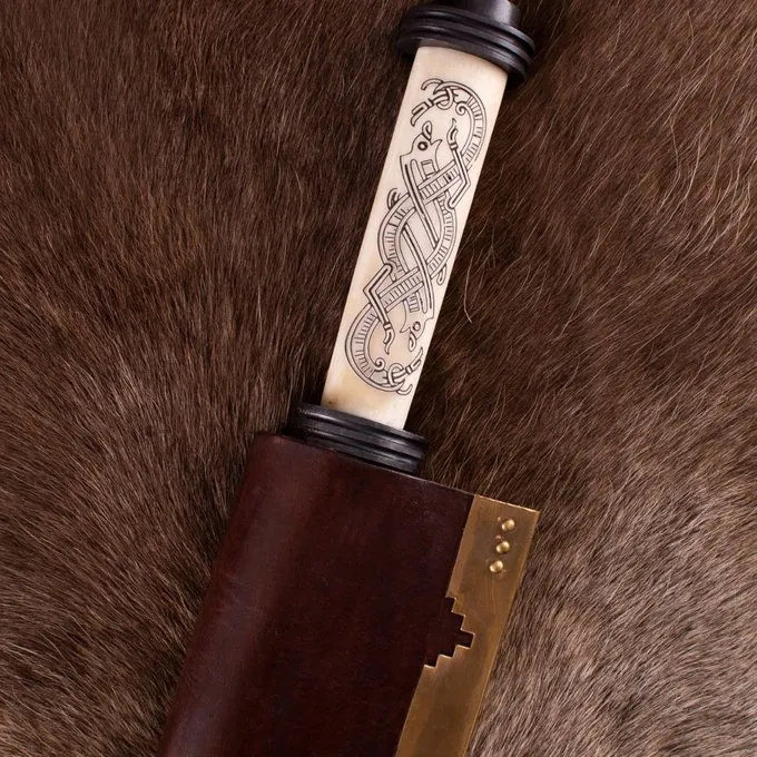 Deepeeka 10. århundredes Vikinge Scramasax Jellinge Stil - Billede 5