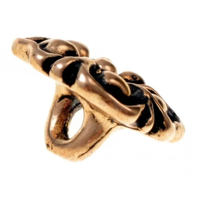 14. århundrede Knapper Blomstre, Sæt Af 5 Stykker, Bronze - Billede 2