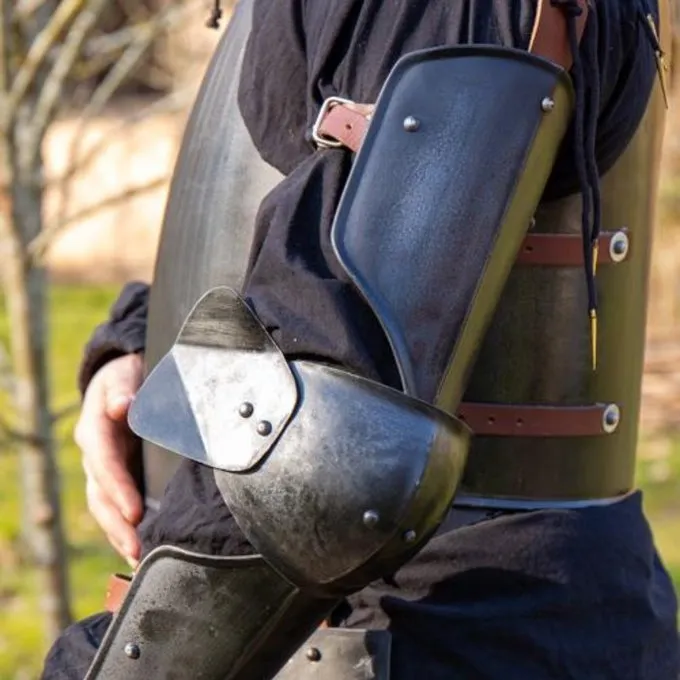 Epic Armoury 15. århundrede Fuld Arm Beskyttelse, Bruneret - Billede 2