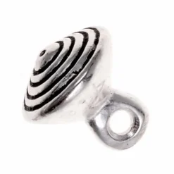 15. århundrede Tin Knap Med Riller, Sæt Med 5