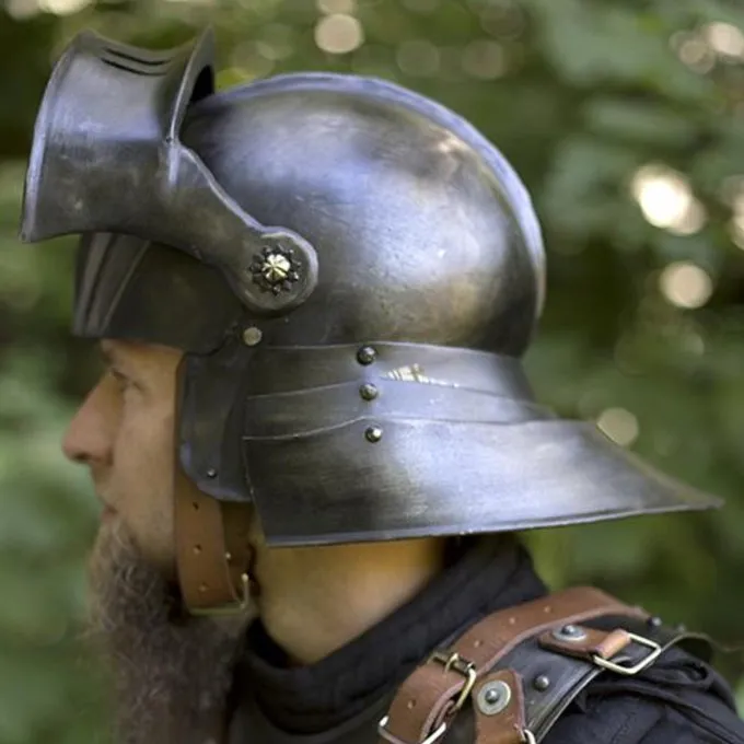 Epic Armoury 16. århundrede Sallet, Patineret - Billede 2