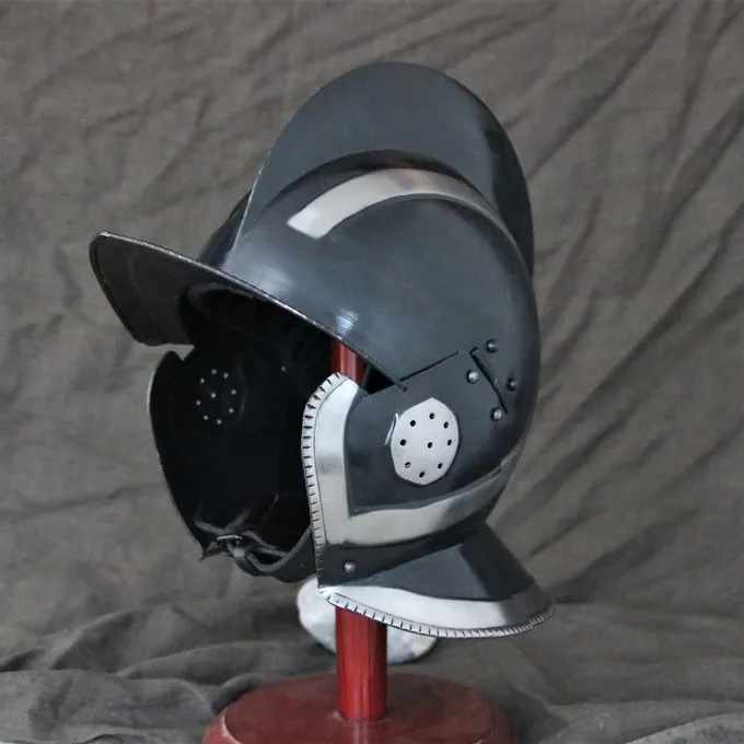 Mytholon 17. århundrede Burgunderhjelm Kaspar Bruneret - Billede 5