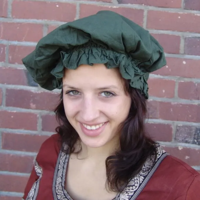 Leonardo Carbone 17. århundrede Kasket, Grøn - Billede 5