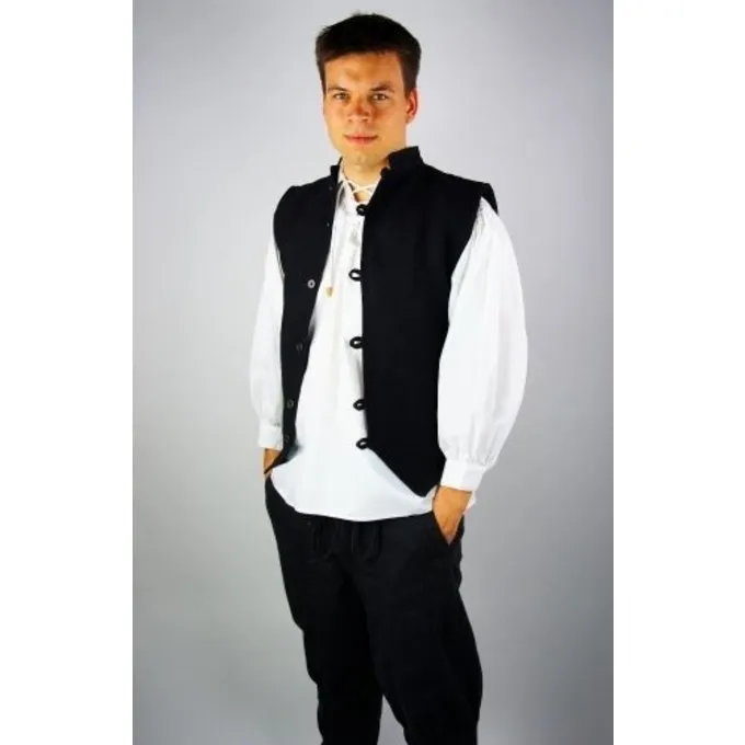 Leonardo Carbone 17. århundrede Sømand Vest, Brun