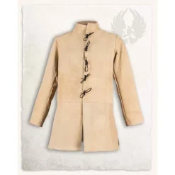 Mytholon 1700 -tallet Ruskindjakke Tilly, Sand (Buffcoat)