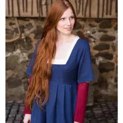 Burgschneider Ærmer Medieval Kjole Frideswinde Rød