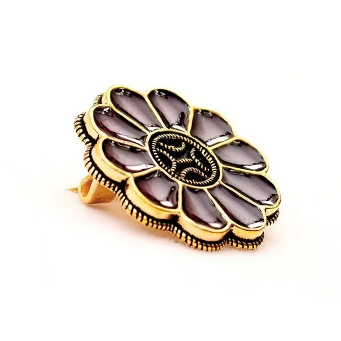 Alamanic Rosete Fibula, Forsølvede - Billede 2