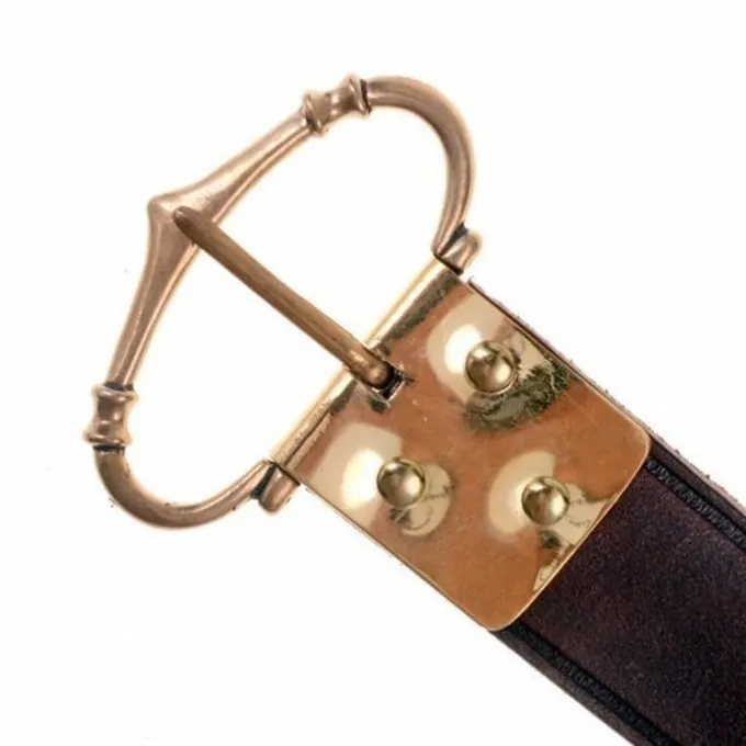 Bælte Plade 3 Cm, Bronze - Billede 3