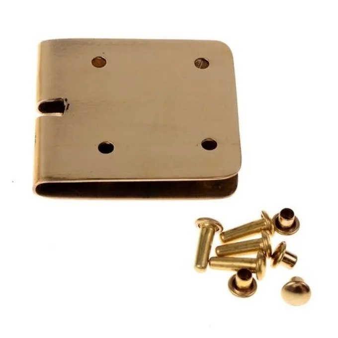 Bælte Plade 4 Cm, Bronze - Billede 3