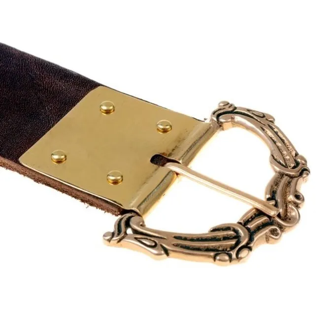 Bælte Plade 4 Cm, Bronze