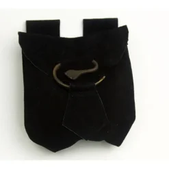 Leonardo Carbone Bæltetaske Spiral, Sort