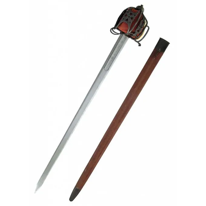 Hanwei Basket Hilted Broadsword Antik - Billede 2