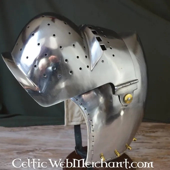 Ulfberth Battle-klar Lukket Bascinet - Billede 4