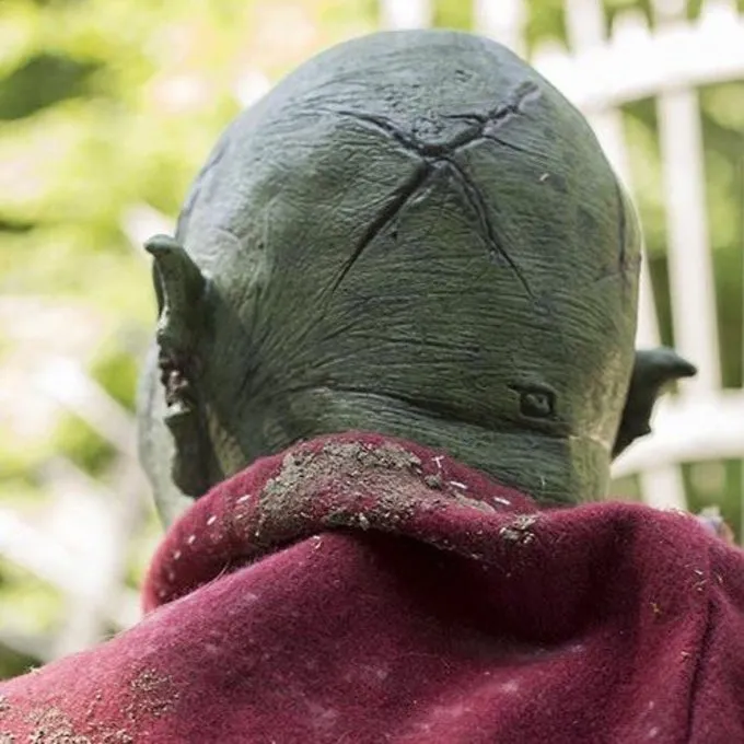 Epic Armoury Bestial Orc Mask Green - Billede 3