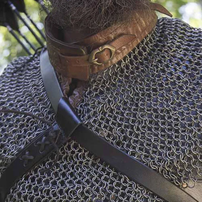 Epic Armoury Bishop Kappe, Ringbrynje Krave - Billede 2