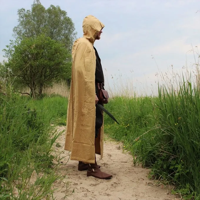 Leonardo Carbone Bomuldskåbe, Honningbrun - Billede 6