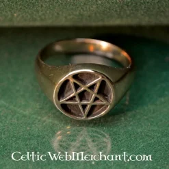 Bronze Pentagram Ring