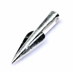 Bronzealderen Spydspids Vedhæng, Forsølvet