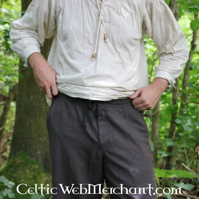 Leonardo Carbone Bukser Med Knapper, Sort - Billede 2