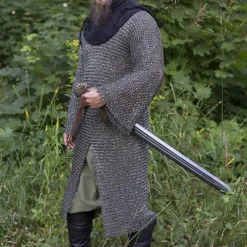 Epic Armoury Cavalry Brynje, Runde Ringe - Runde Nitter