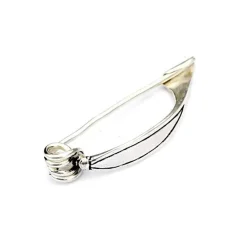 Celtic Fibula 3. - 1. århundrede F.Kr., Forsølvede.