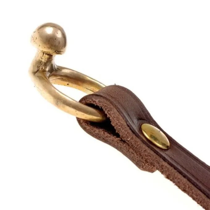 Celtic Laténe Bælte Med Bælte Krog, Sort - Billede 3