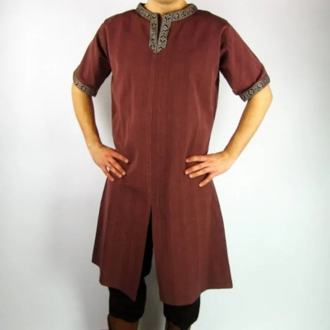 Leonardo Carbone Celtic Tunika, Korte ærmer, Creme - Billede 3