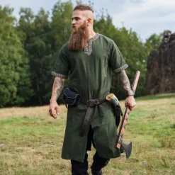 Leonardo Carbone Celtic Tunika, Korte ærmer, Grøn