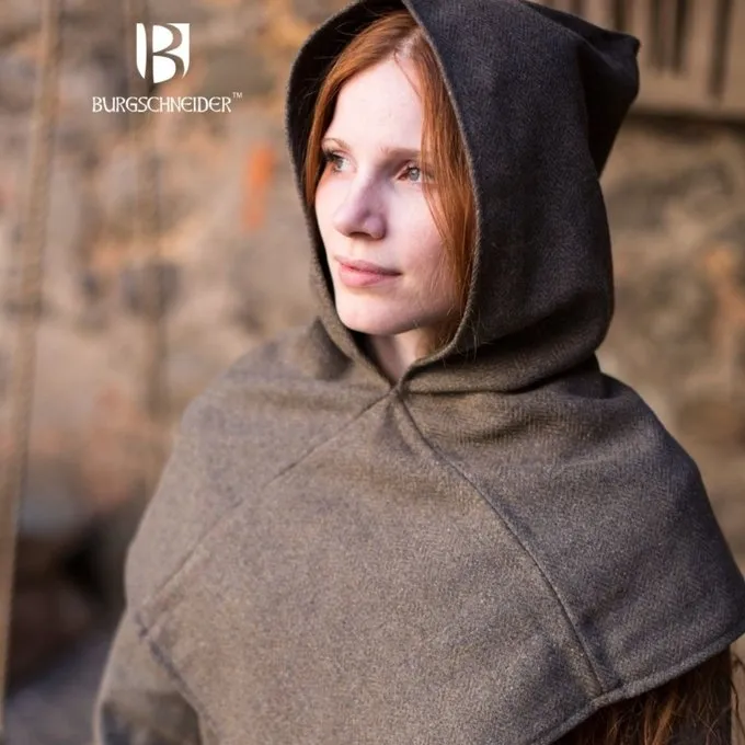 Burgschneider Chaperon Sildeben Motiv Knud, Oliven Grå
