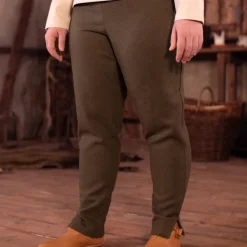 Burgschneider Damer Bukser Skjoldehamm, Olive Green