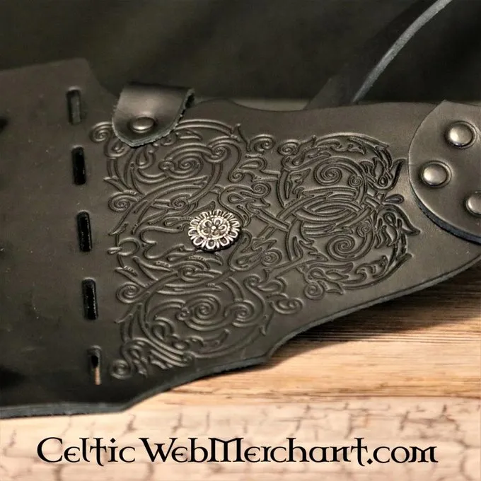 Dekoreret Rapir Bandoler, Sort - Billede 2