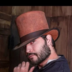 Rawblade Det 18. århundrede Hat, Deluxe, Forvitret Brun