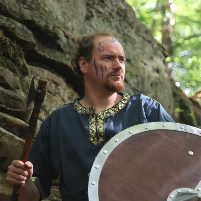 Epic Armoury Epic Effect LARP Make-Up - Royal Blå, Vandbaseret - Billede 2