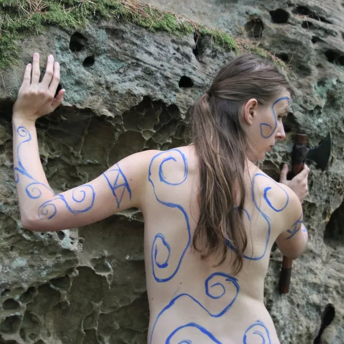 Epic Armoury Epic Effect LARP Make-Up - Royal Blå, Vandbaseret - Billede 4