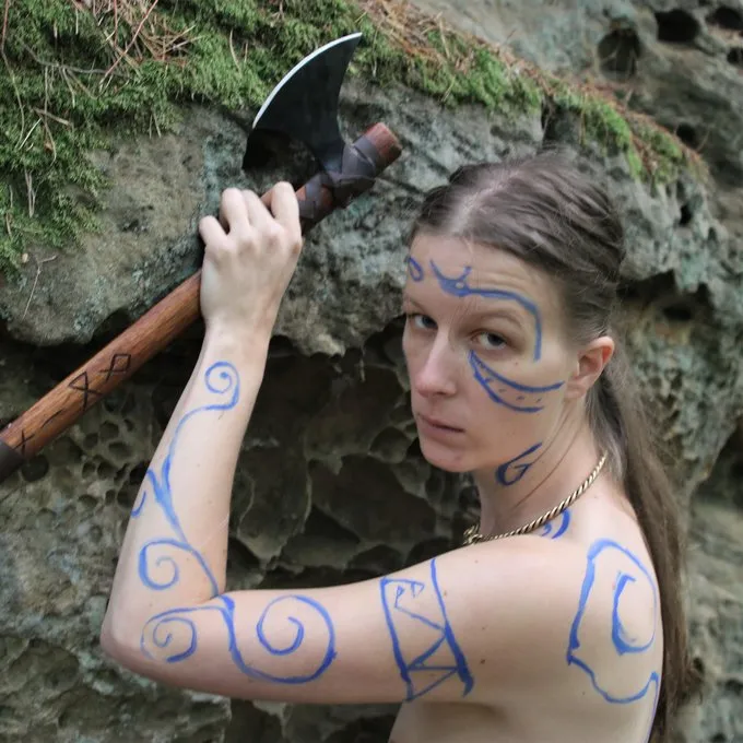 Epic Armoury Epic Effect LARP Make-Up - Royal Blå, Vandbaseret - Billede 5