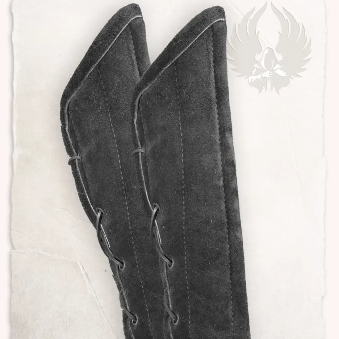 Mytholon Gambeson Findes Arm Beskyttere Leopold Ruskind Læder Sort