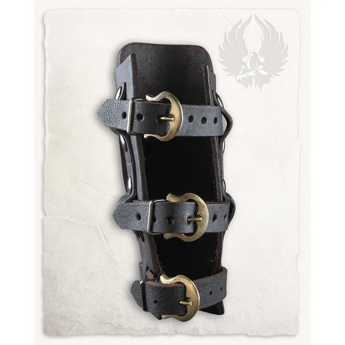 Mytholon Geralt Vambrace Til Kasteknive, Sort, Til Venstre - Billede 3