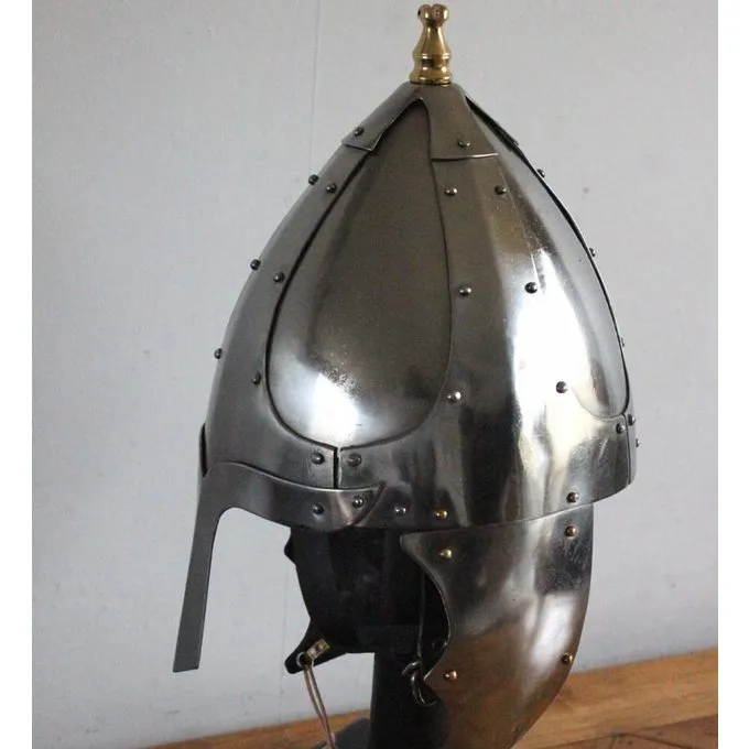 Deepeeka Germansk Hjelm Med Cheek Flapper - Billede 3