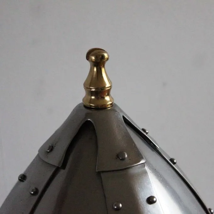 Deepeeka Germansk Hjelm Med Cheek Flapper - Billede 4