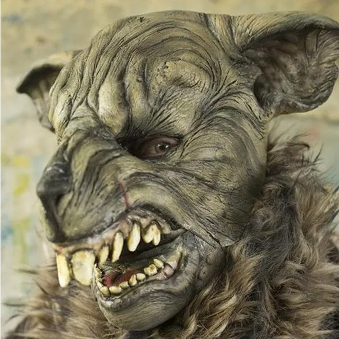 Epic Armoury Gnaver Mask Brown, LARP Mask