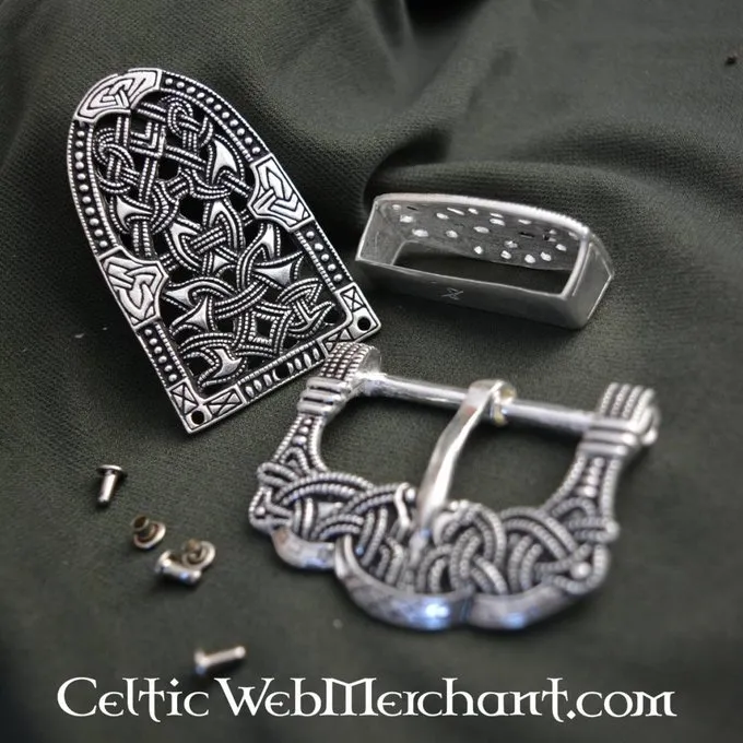 Gokstad Bæltedekoration Sølv - Billede 3