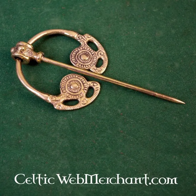 Goldsborough Fibula Messing - Billede 3