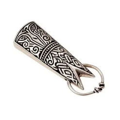 Gotland Fisk Hoved Vedhæng, Forsølvet