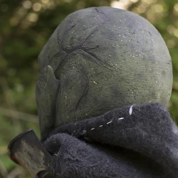 Epic Armoury Grøn Orc Maske - Billede 4