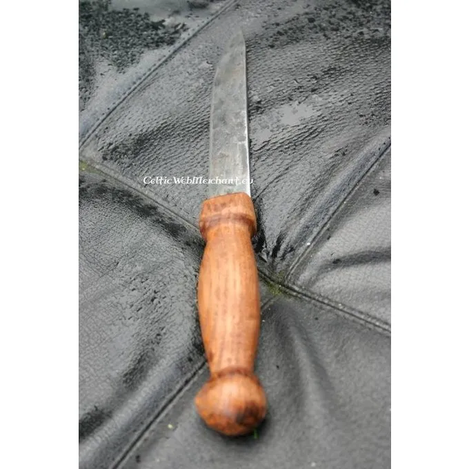 Håndsmedet Viking Kniv - Billede 5