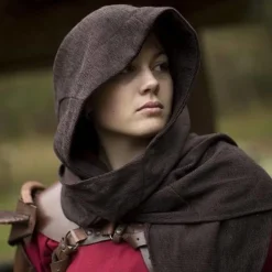 Epic Armoury Hood Assassins Creed, Mørkebrun