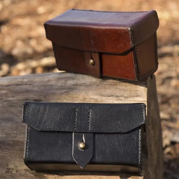 Epic Armoury Imperial Læder Taske, Brun - Billede 2