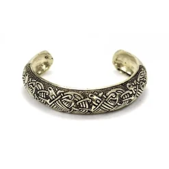 Insular Keltisk Armbånd, Sølvfarvet